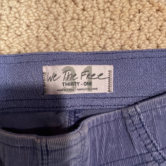 We The Free | Free People Purple courdory jeans - Picture 3 of 6